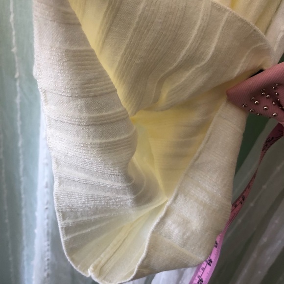 Ribbed flared white pant - Picture 6 of 10